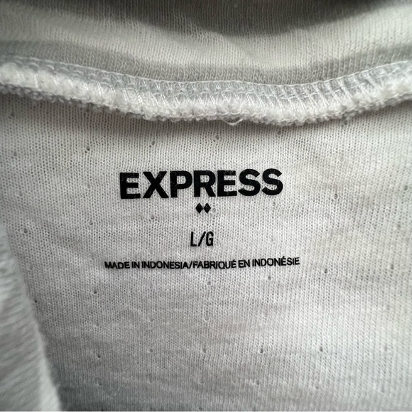 Express Men’s Mock Neck Sweatshirt Size Large - Picture 4 of 4